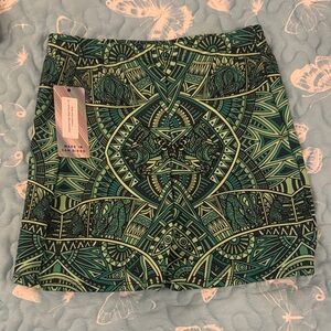 Tribal Patterned Athletic Shorts